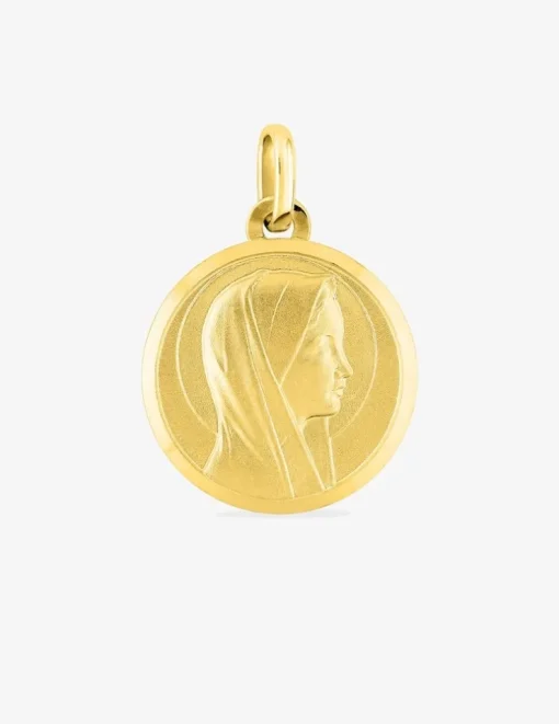 Pendentif vierge or jaune 750 ‰ 17 x 23 mm SO OR