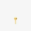 Piercing de nez boule en or jaune 750 ‰ SO OR