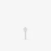Piercing de nez étoile en or blanc 750 ‰ SO OR