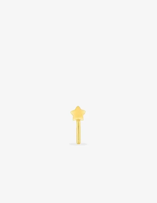 Piercing de nez étoile en or jaune 750 ‰ SO OR