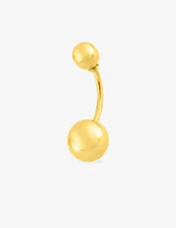 Piercing de nombril or jaune 375 ‰ SO OR