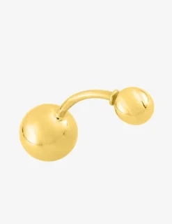 Piercing de nombril or jaune 375 ‰ SO OR